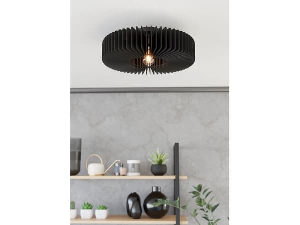 EGLO PALOMBAIA LOFT E27 svart