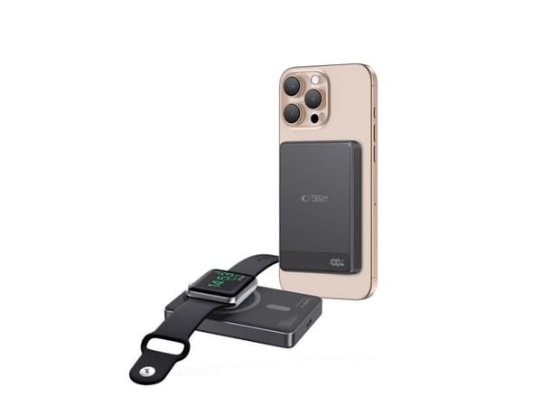Tech-Protect TECH-PROTECT PB33 LIFEMAG Magsafe powerbank 5000mAh sort