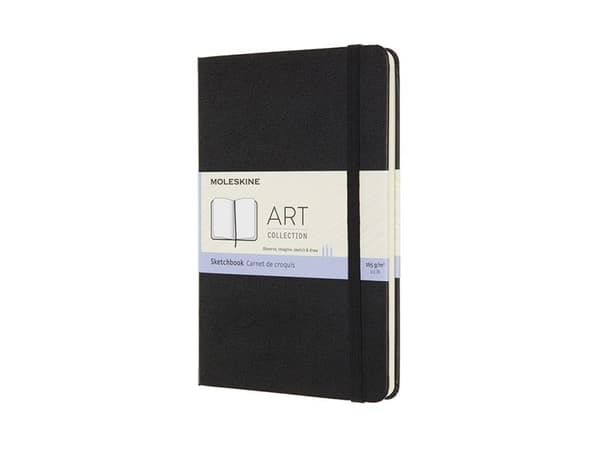 Kunstskisseblokk Medium Svart