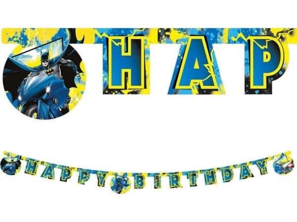 Batman födelsedagsbanner
