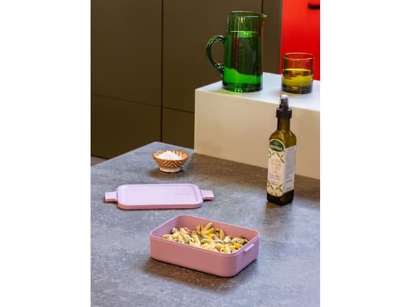 Brabantia Make & Take, Lunsjbeholder, Oppvekst, Rosa, Plast, Monokromatisk, Rektangulær