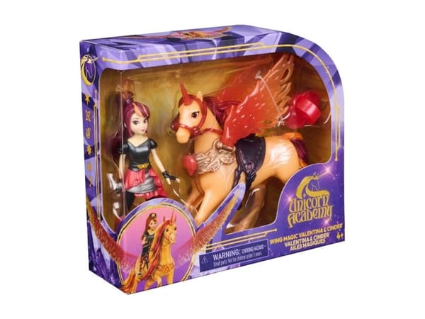 Unicorn Academy Wing Magic Valentina and Cinder