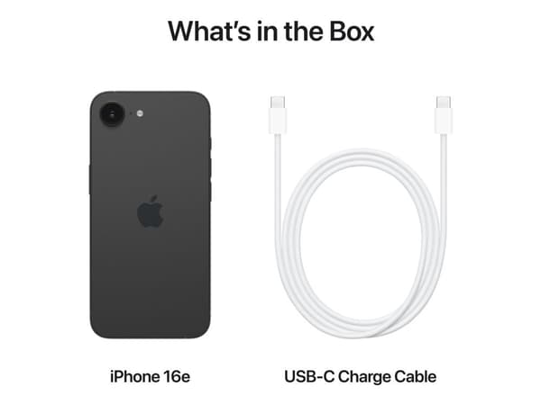Apple | iPhone 16e - 128 GB - Black