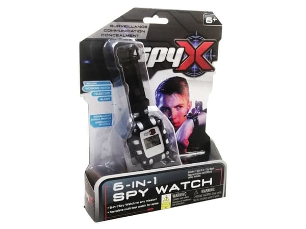 SpyX 6-i-1 Spionklocka