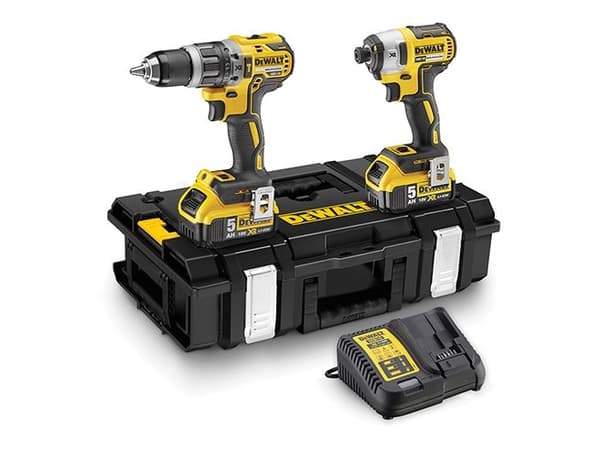 DEWALT. COMBO 18V (DCD796+DCF887) 2x5,0Ah TOUGH SYSTEM DCK266P2