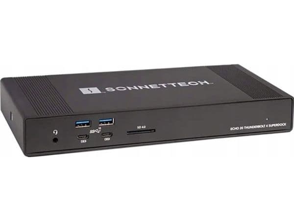 Sonnet Echo 20 SuperDock - Dokkingstasjon - USB4 / Thunderbolt 4 - HDMI, Thunderbolt - 2.5GbE