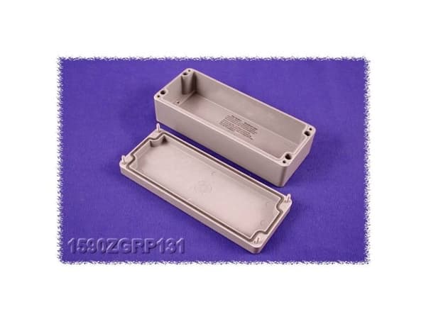 Hammond Electronics 1590ZGRP131PL Insert teräslevy Luonto 1 kpl