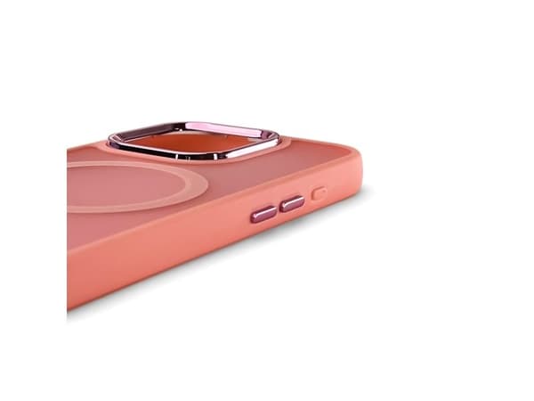 MagSafe-kompatibelt motedeksel til iPhone 17 Pro Max - rosa