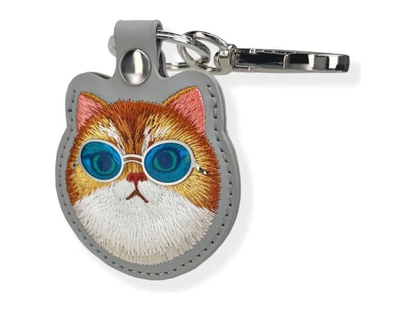 Nimmy Glasses Cool Cat Tracker-skal - Grå