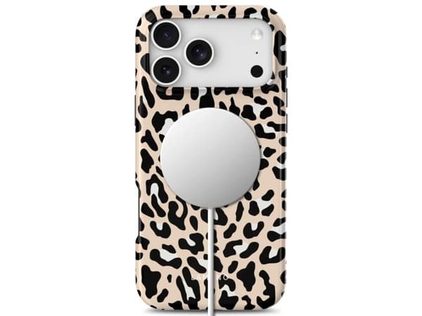 Tech-Protect Lamano MagSafe case for iPhone 18 Pro / 17 Pro - beige and black