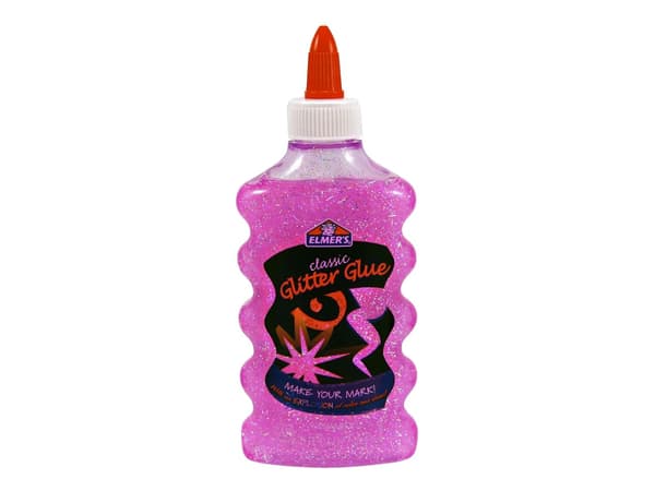 Elmer's Glitterlim Pink 177ml til slim