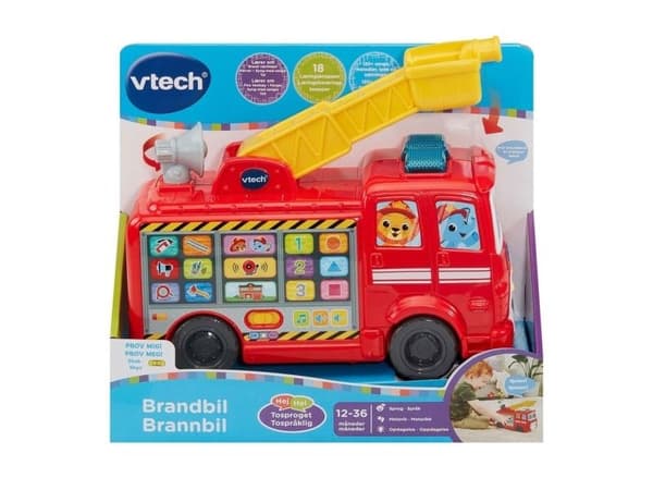Vtech Rescue Buddies brannbil DK/NO