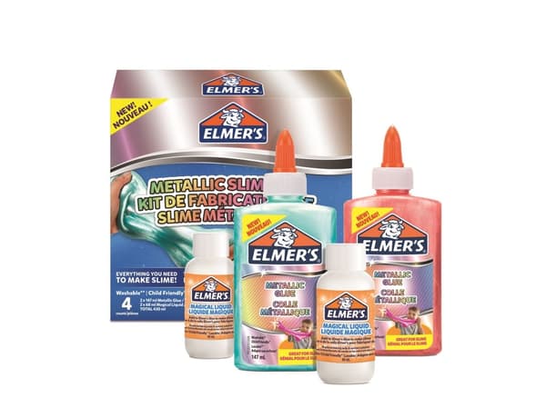 Lim, Elmer´s Metallic slime kit, Slime