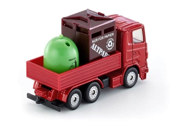 Siku 0828, Lastbil, 3 År, Plast, Röd