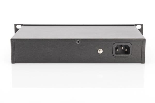 DIGITUS - Switch - ohanterad - 8 x 10/100/1000Base-T - rackmonterbar
