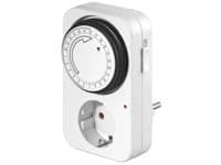 MicroConnect Analog 24h Timer - Automatisk strømsvitsj - utgangskontakter: 1