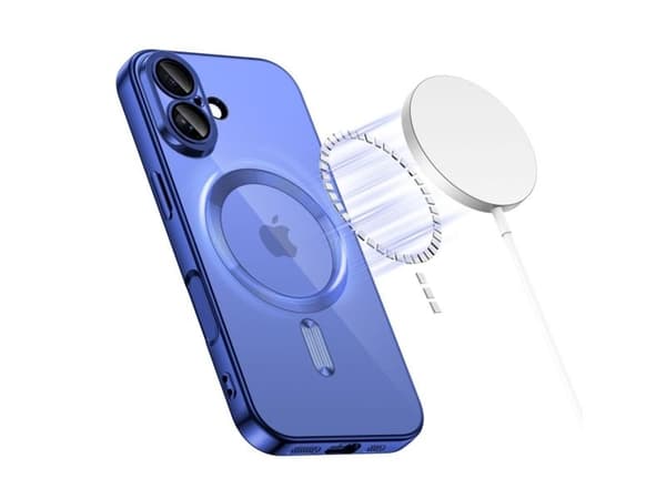 MAGFLEX Magsafe iPhone 17 Shiny Mist Blue