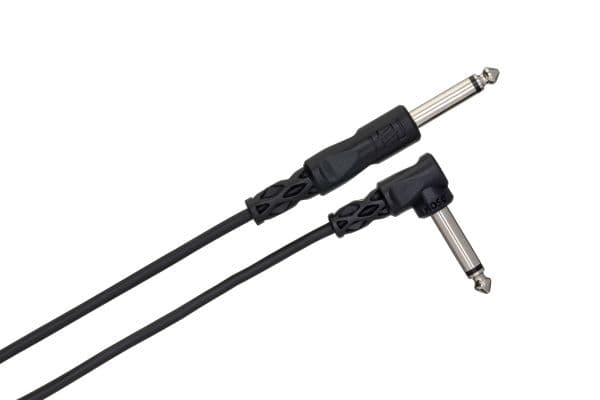 Hosa Technology CPP-103R, 6.35mm TS, Hankjønn, 6.35mm TS, Hankjønn, 0,9 m, Sort