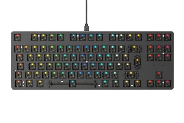 Glorious GMMK TKL ISO - Customized - Tangentbord - bakgrundsbelysning - USB