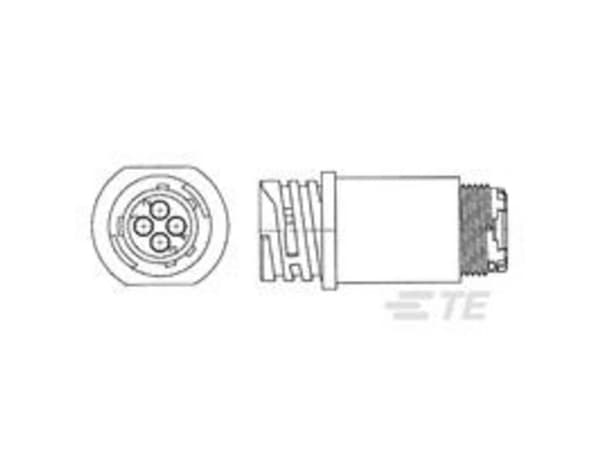 TE Connectivity 1977883-1 pakke 1 stk