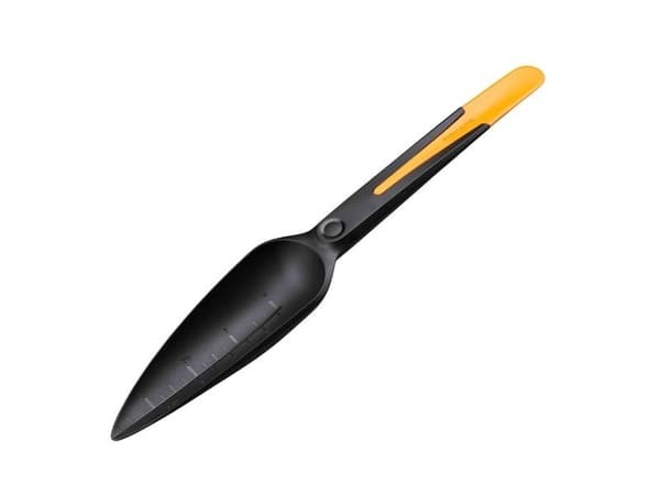 Fiskars 1057641, Trädgårdsspade, Svart, Brun