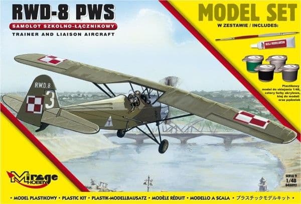 Mirage Modele RWD-8 PWS Model Kit - Fly
