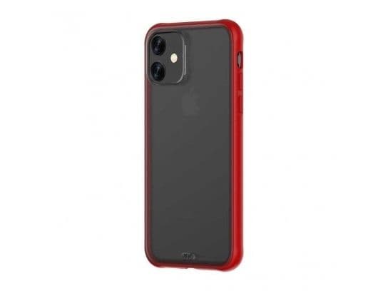Devia Soft Elegant, Etui, Apple, iPhone 11 Pro, 14,7 cm (5.8"), Rød, Translucent