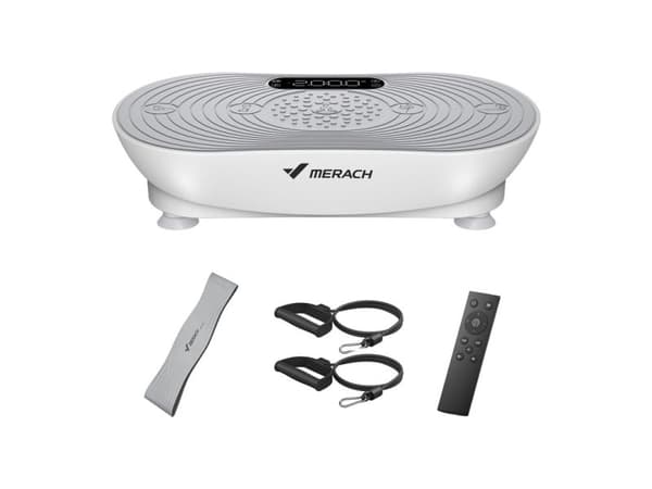 Merach vibrationsplattform Merach MR-2533W1-EU (vit)