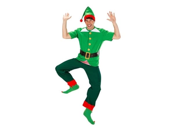 Julemandens hjælper kostume