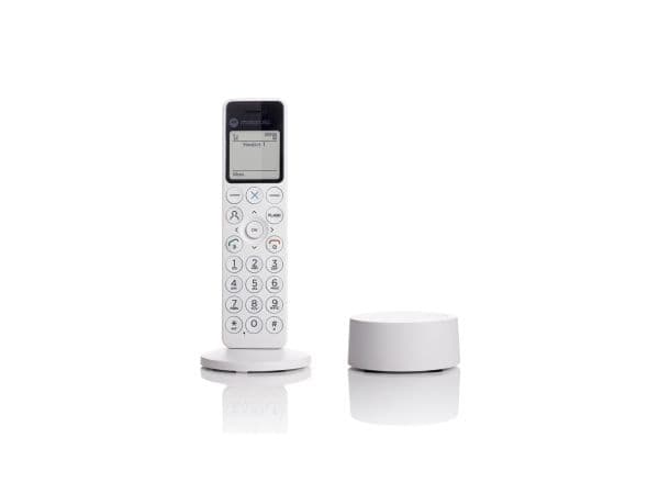 Trådløs fasttelefon Motorola DOT411 hvit