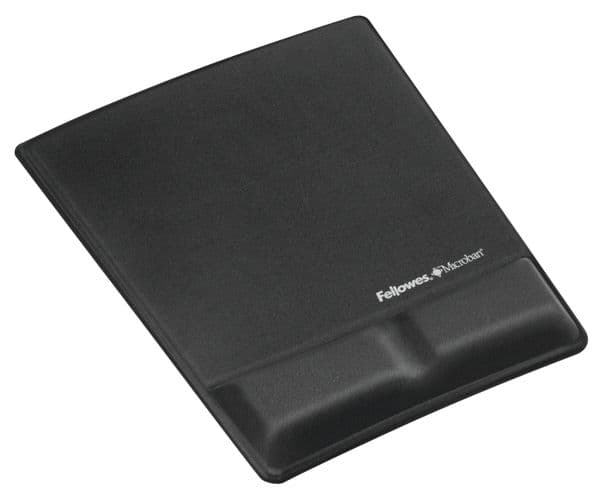 Fellowes Wrist Support - Musematte med håndleddsstøtte - svart