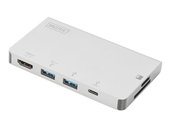 DIGITUS DA-70867 - Dokkingstasjon - USB-C