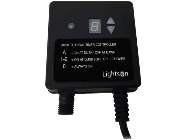 Ljussensor/timer max 150W IP44