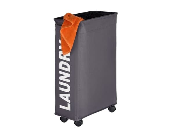 WENKO Corno, 43 l, Rektangulär, Polyester, Polypropylen (PP), Grå, 185 mm, 400 mm