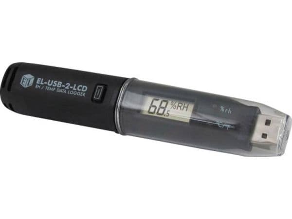 Lascar Electronics EL-USB-2-LCD multidatalogger (temperatur, luftfuktighet) -35 til 80 °C, 0 til 100 % RF