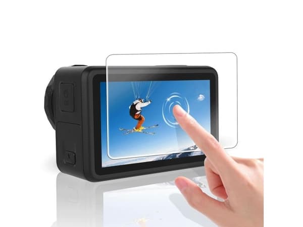 Spigen härdat glas Tech-Protect Glass Fit+ DJI Osmo Action 5 Pro Clear [2-pack]