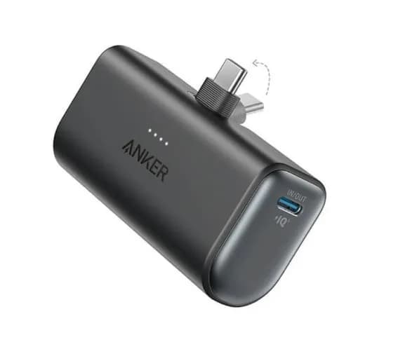 Anker Nano, 5000 mAh, 22,5 W, Sort