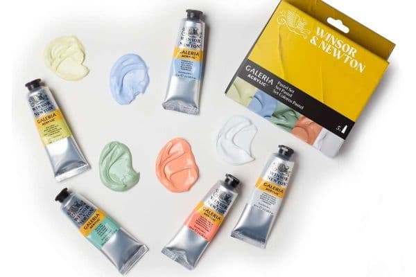 Galeria akrylfärgset 5x60 ml, pastell