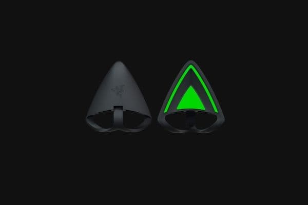Razer Kitty Ears V2 - Kattöron för headset - svart