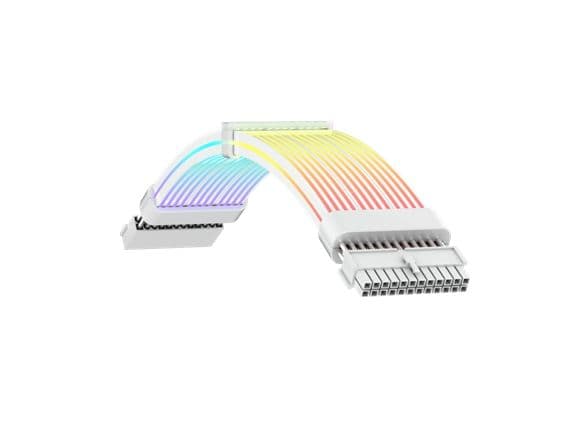Gamemax | PSU Extension cable | MB 24PIN-B | White