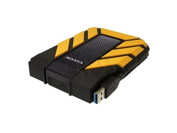 ADATA HD710P - Hårddisk - 1 TB - extern (portabel) - 2.5" - USB 3.1 - gul