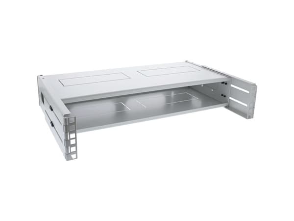 InLine 19102D, Väggmonterad rack, 2U, 4,1 kg, Grå