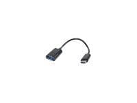 Cablexpert - USB-sovitin - USB-C (han) til USB (hun) - USB 3.1 Gen1 OTG - 20 cm