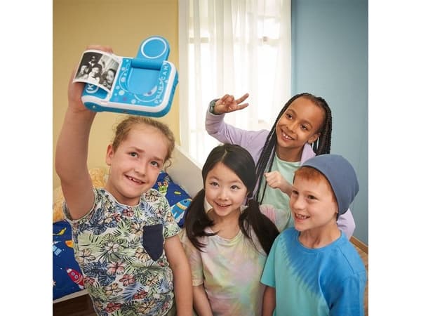 VTech KidiZoom 549104, Digitalkamera för barn, 4 År, Multi, 370 g, Blå