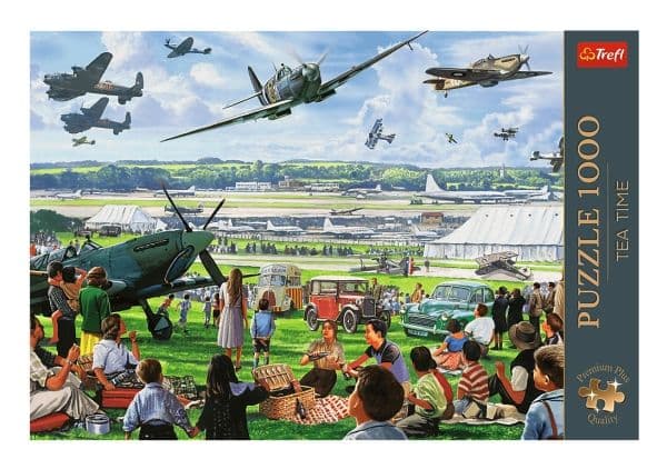 Trefl PUZZLE 1000 PremPlus Tea Time: Flyshow 10846