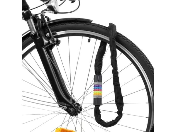 Wozinsky WZR-K1 Chain Bike Lock for 100 cm Code - Black