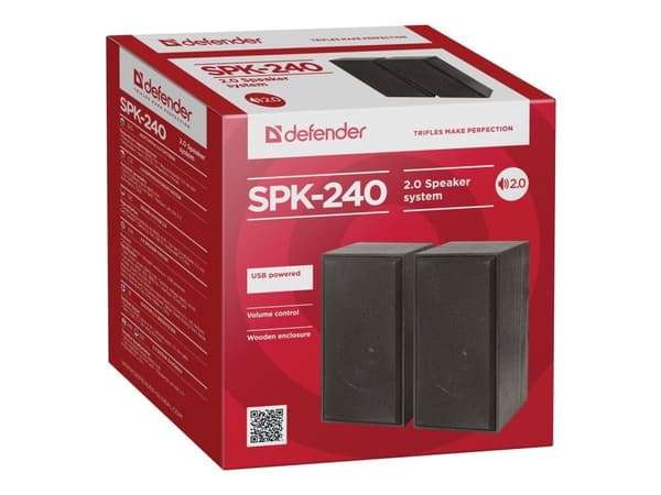 Defender SPK-240 - Högtalare - för persondator - 3 Watt