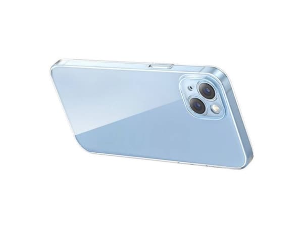 Baseus Baseus Crystal Series-deksel til iPhone 14 Plus + herdet glass
