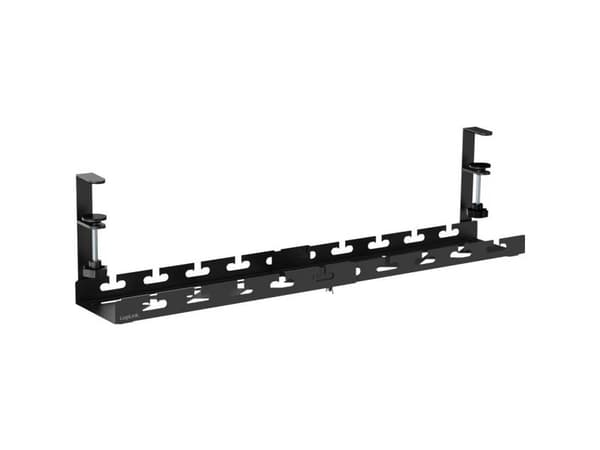LogiLink KAB0094, Kabelskilleskuff, Bord, Stål, Sort