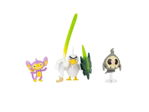 POKEMON BATTLE FIGURE 3 PK DUSKULL AIPOM SIRFETCH